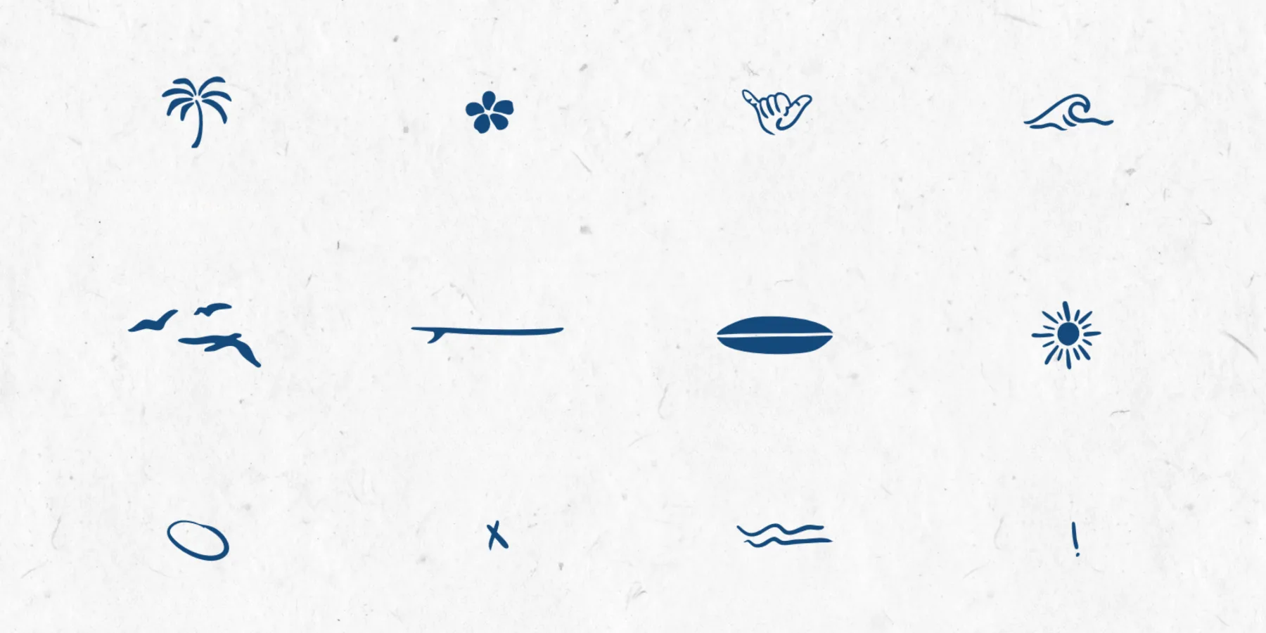 Supporting illustration and icon set