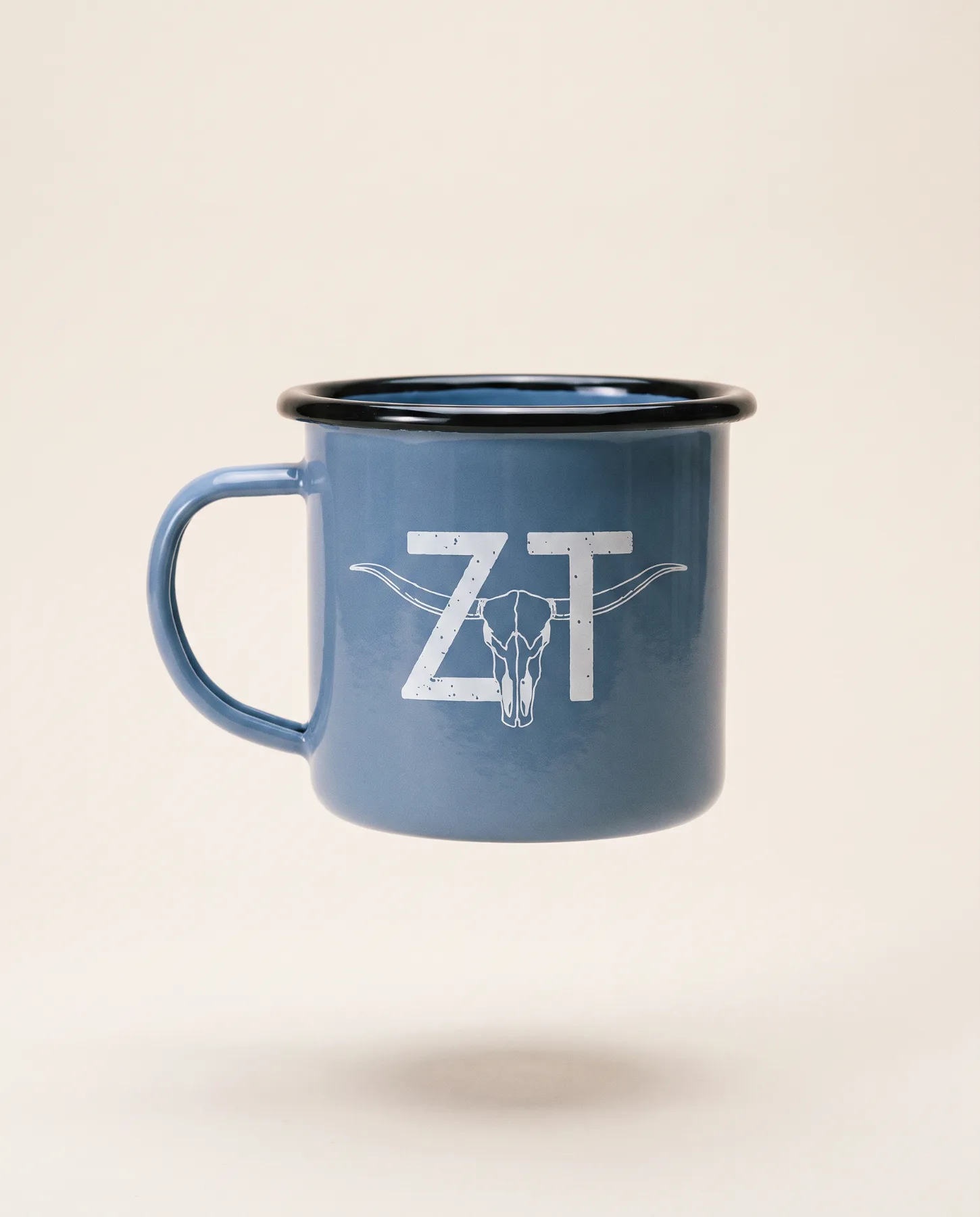 ZT enamel mug