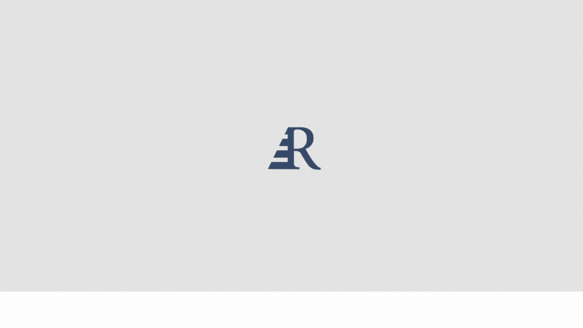 Animated monogram