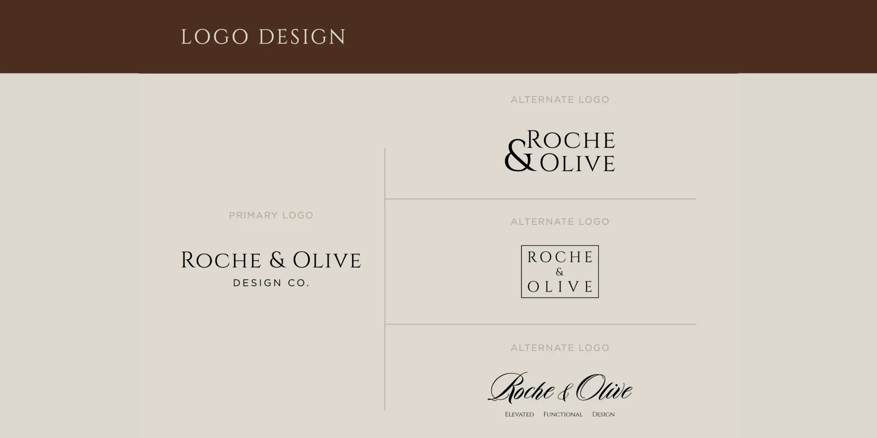 Logo design suite