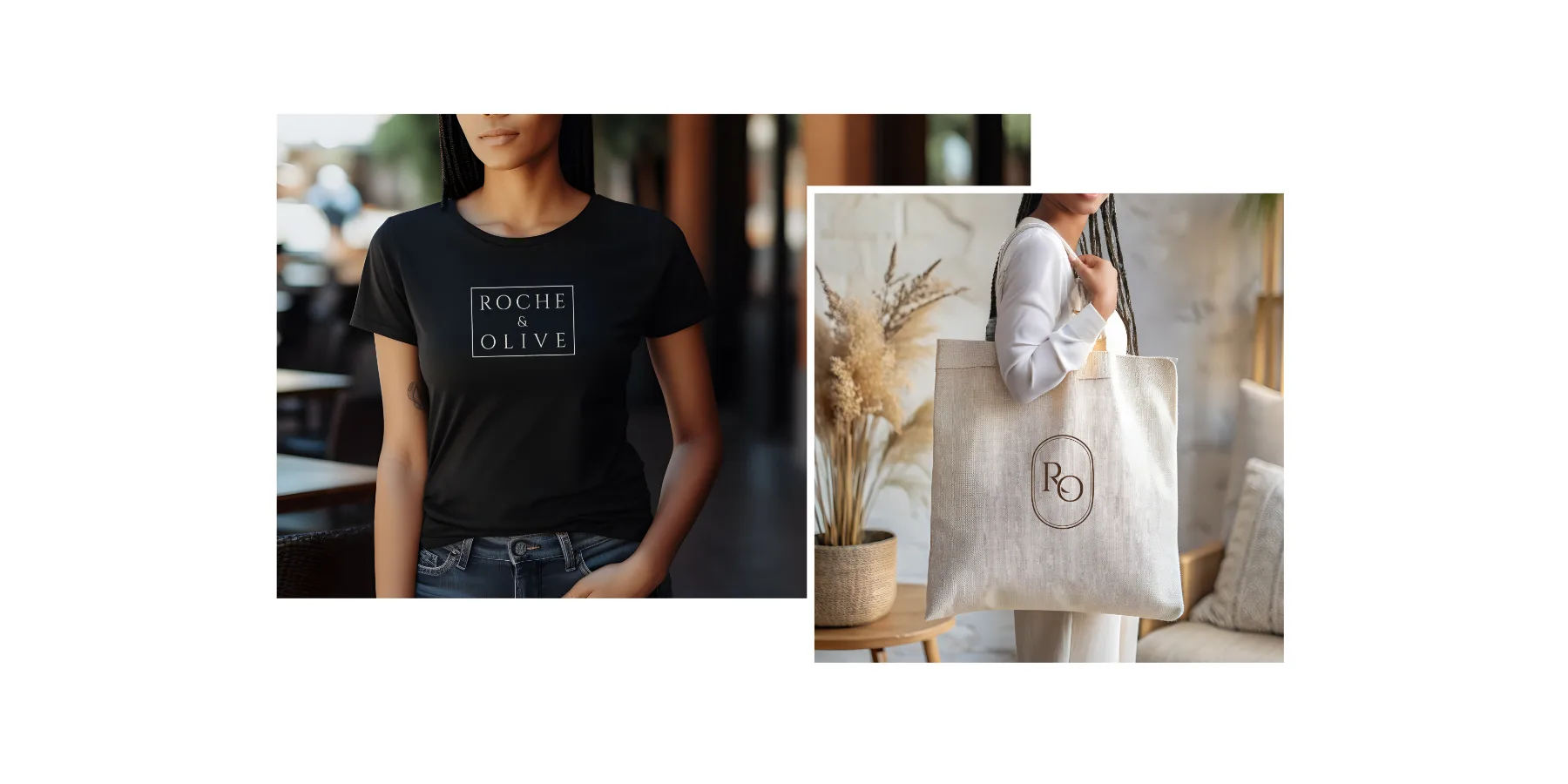 Tee and tote merchandise
