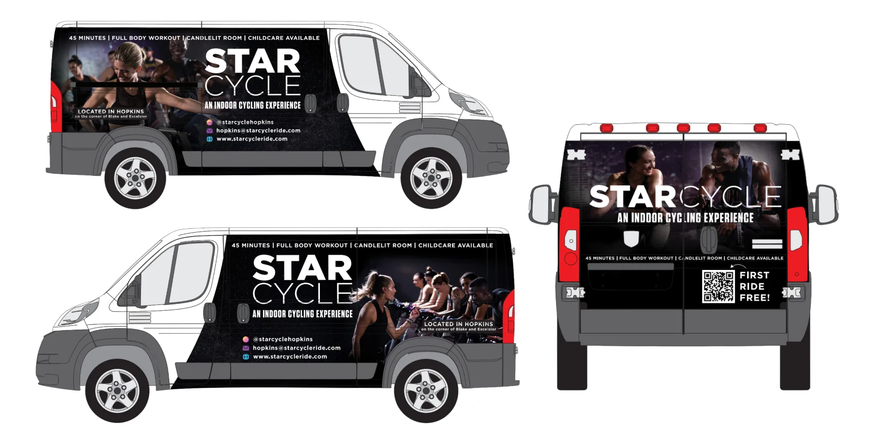 Retail and campaign print collateral