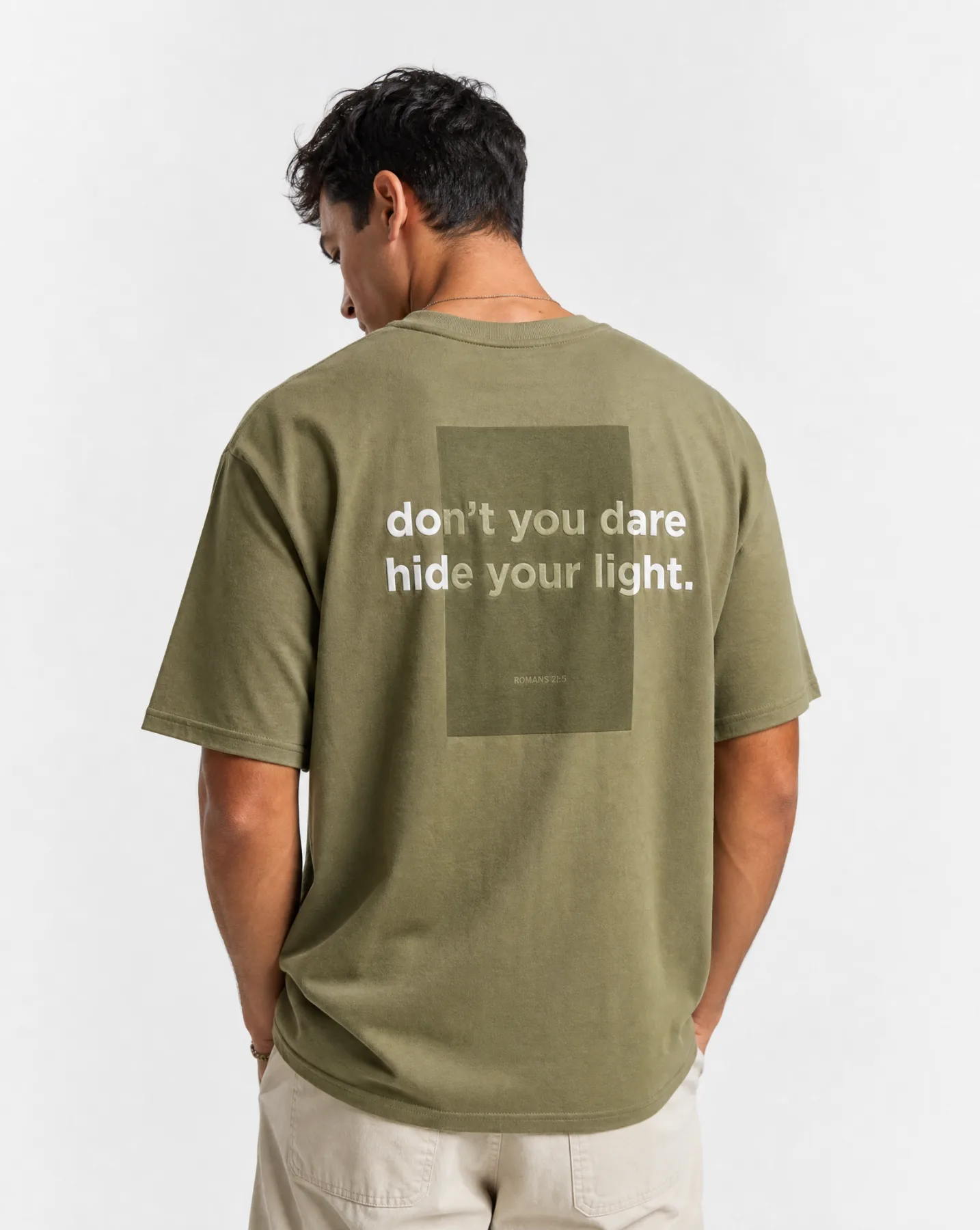 Don't you dare hide your light tee