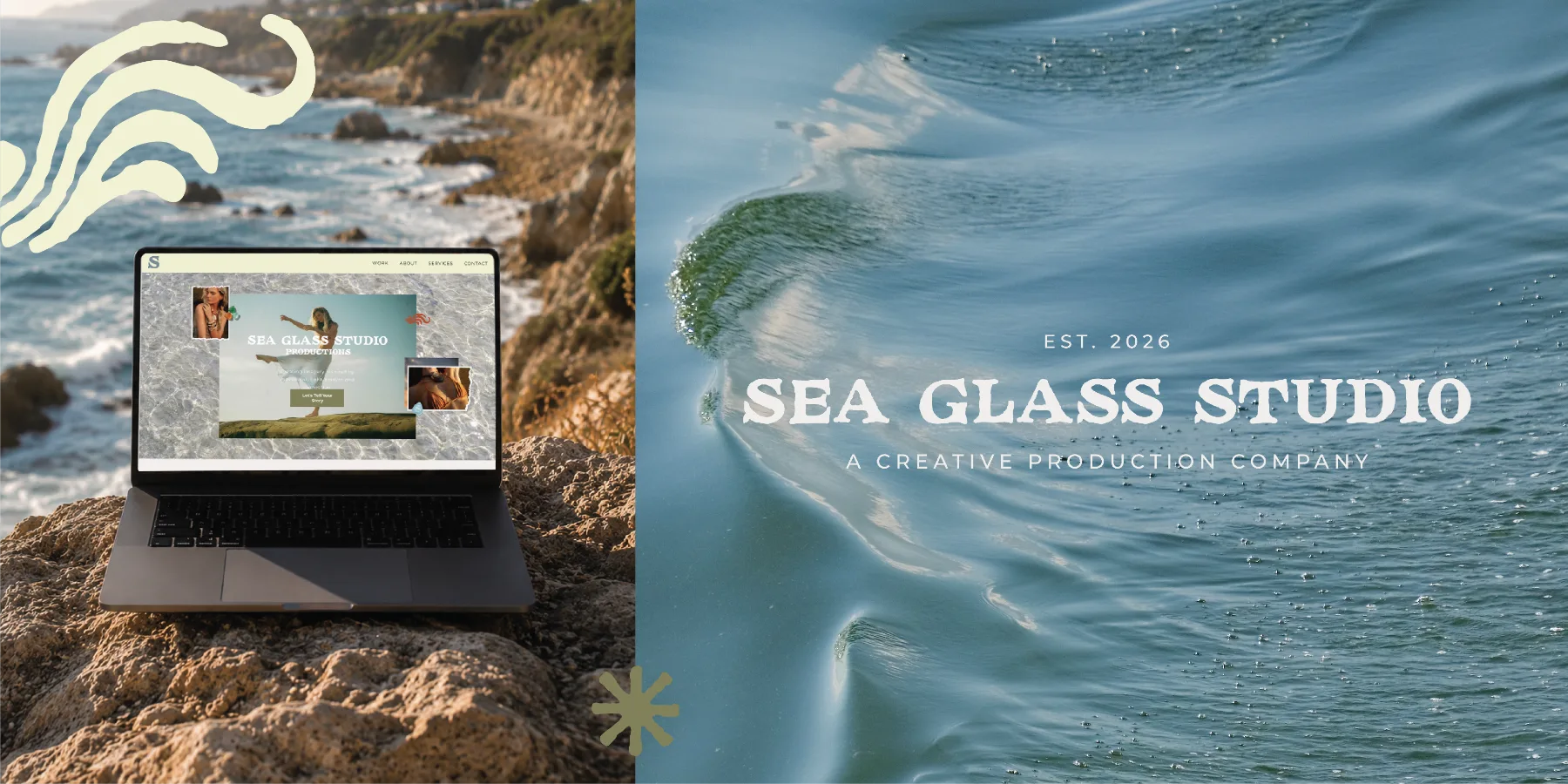 Squarespace site and full wordmark lockup