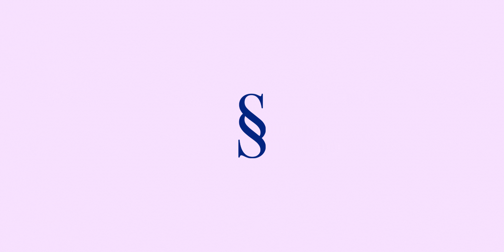 Animated monogram