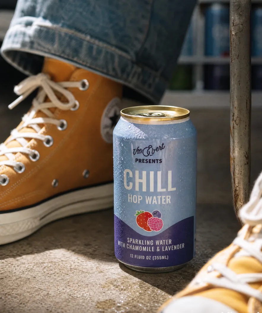 Chill Hop Water can