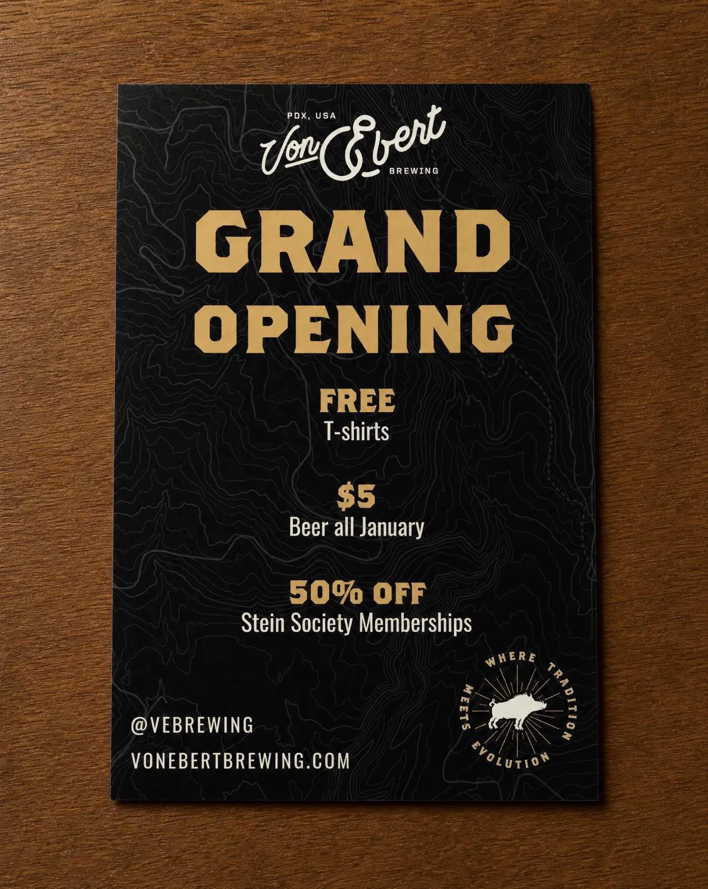 Grand opening flier