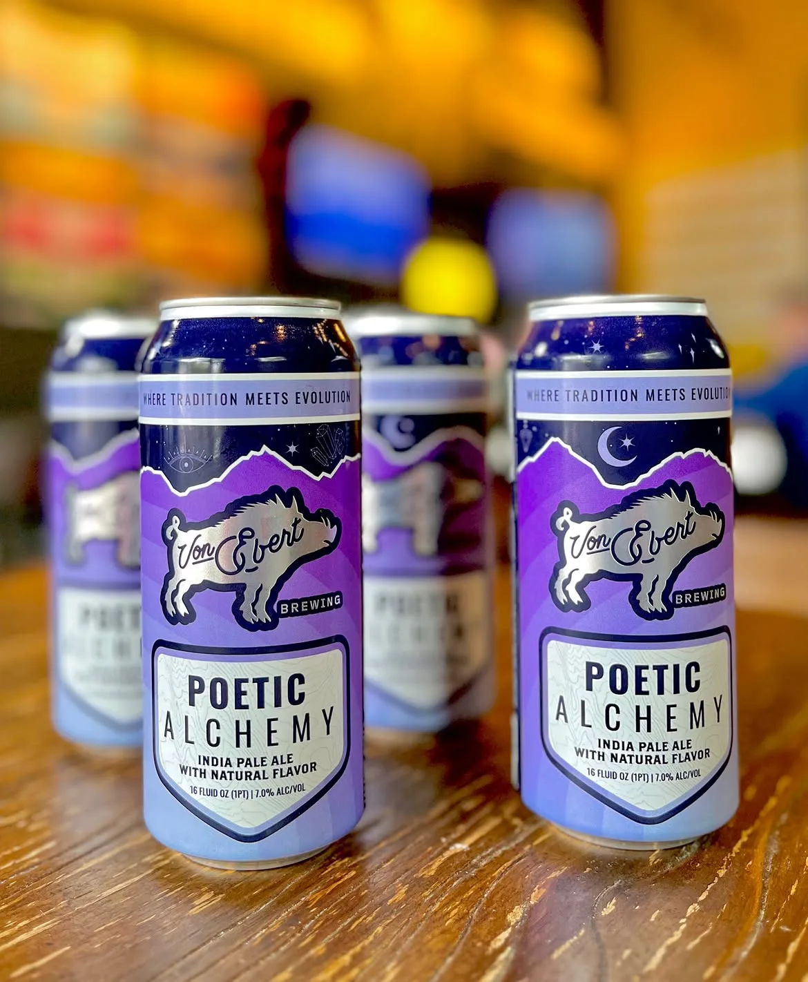 Poetic Alchemy IPA cans