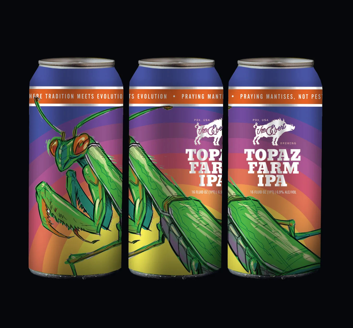 Topaz Farm IPA can design